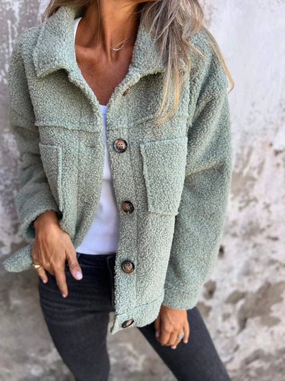 Lydia™ - Manteau court en laine