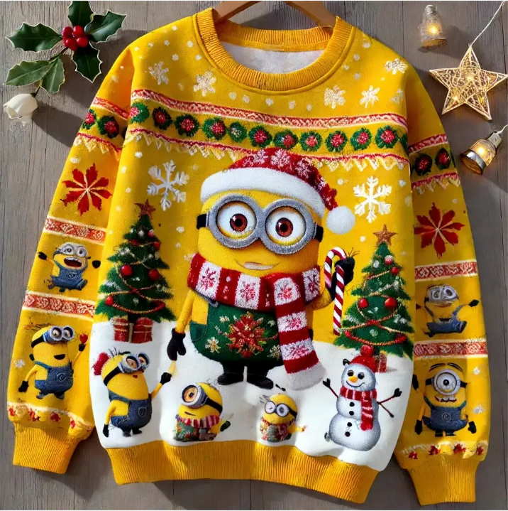 Tricot Festif Minions