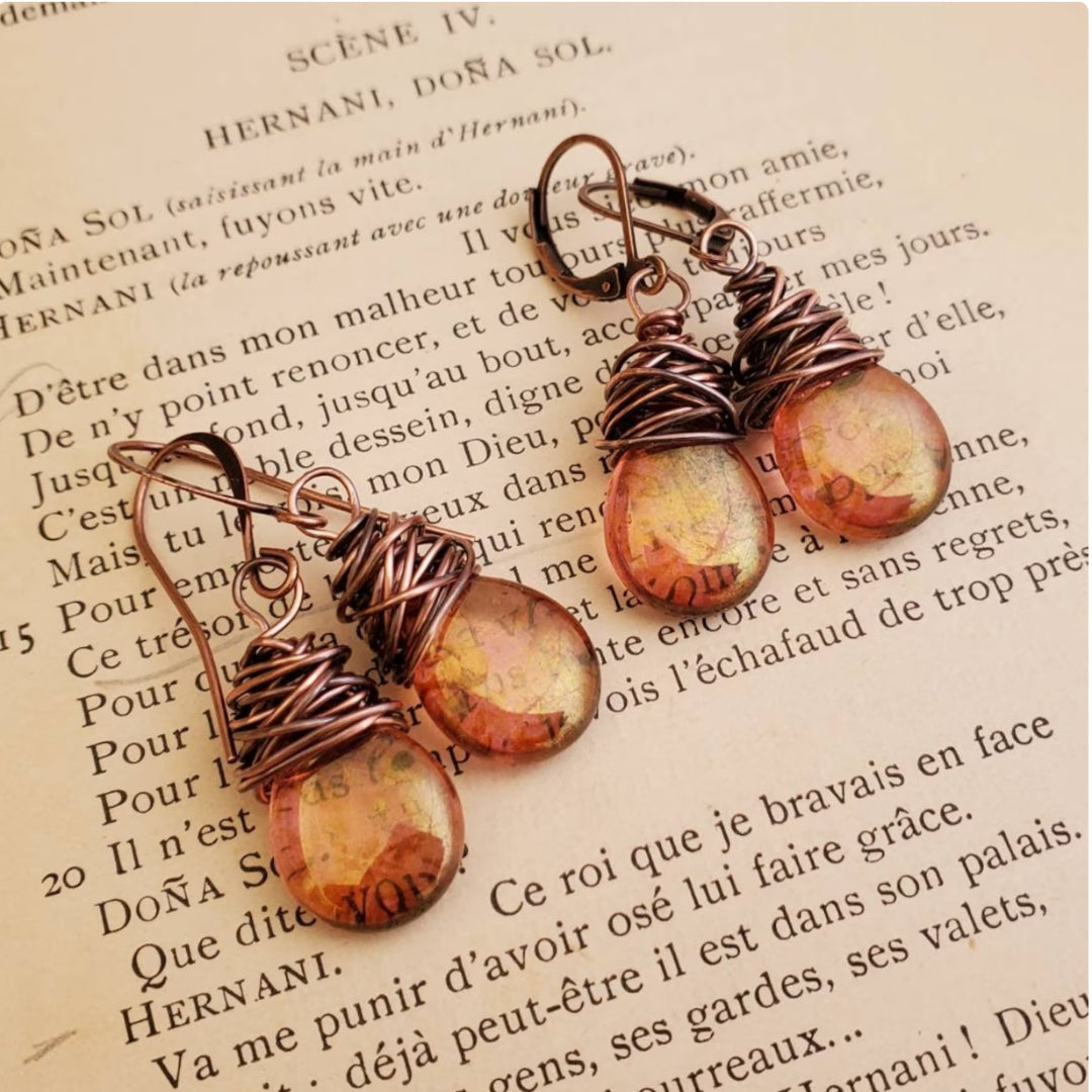 Boucles d'oreilles Boho Luciole