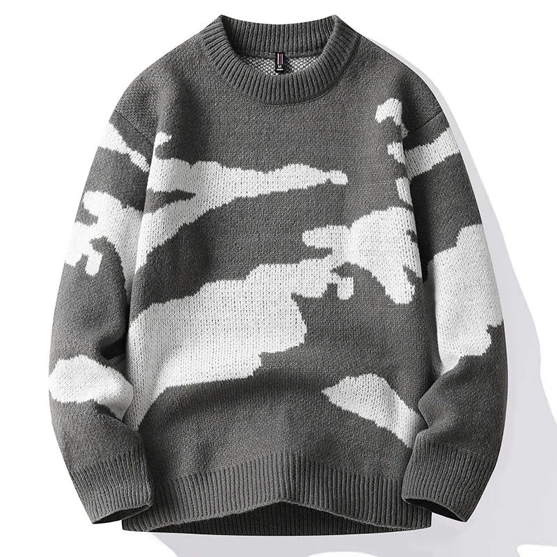 Le Clair™ | Pull Motif Nuage pour Hommes