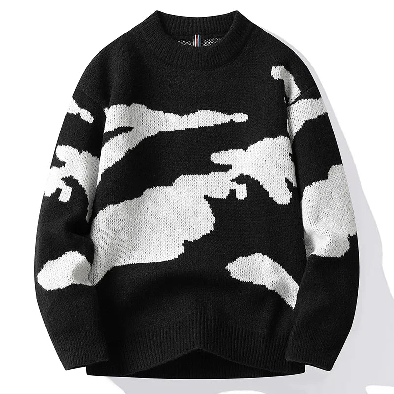 Le Clair™ | Pull Motif Nuage pour Hommes