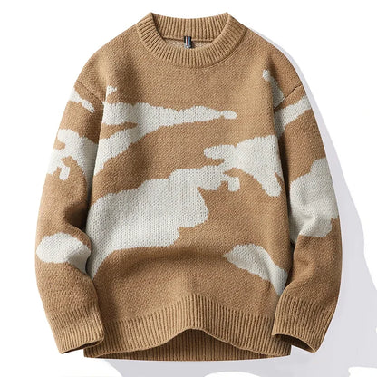 Le Clair™ | Pull Motif Nuage pour Hommes