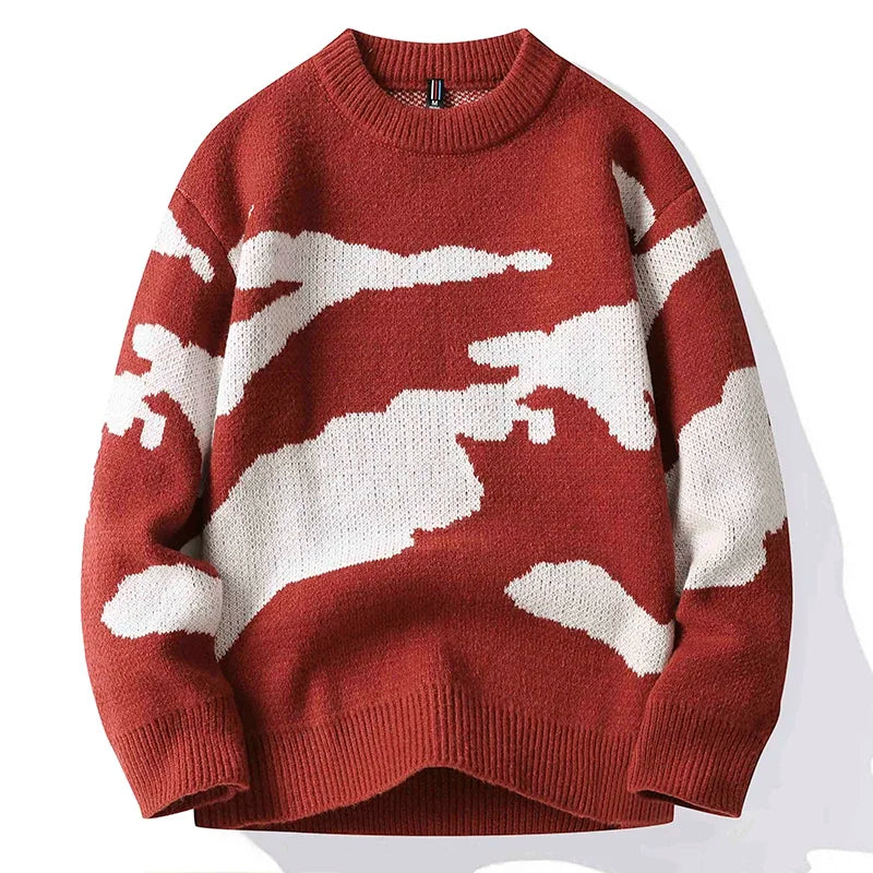 Le Clair™ | Pull Motif Nuage pour Hommes