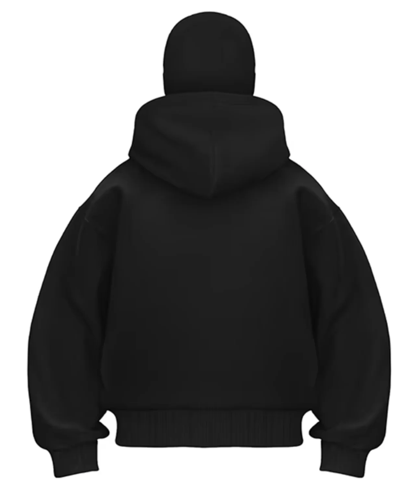 Jamie™ | Sweat à capuche unicolore avec balaclava