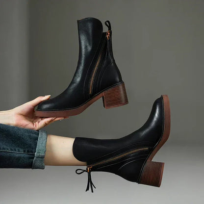 Grazia – Bottines en cuir