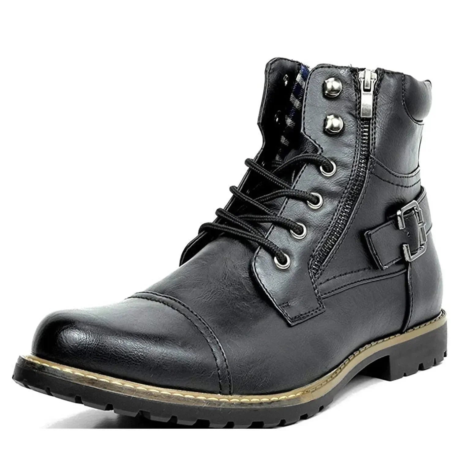 Guido | Bottes en cuir avec lacets Constable