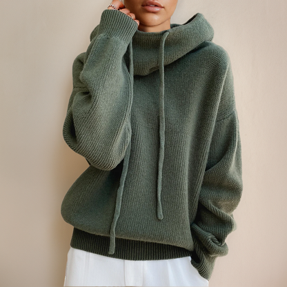 Céline™ | Élégant sweat à capuche en maille