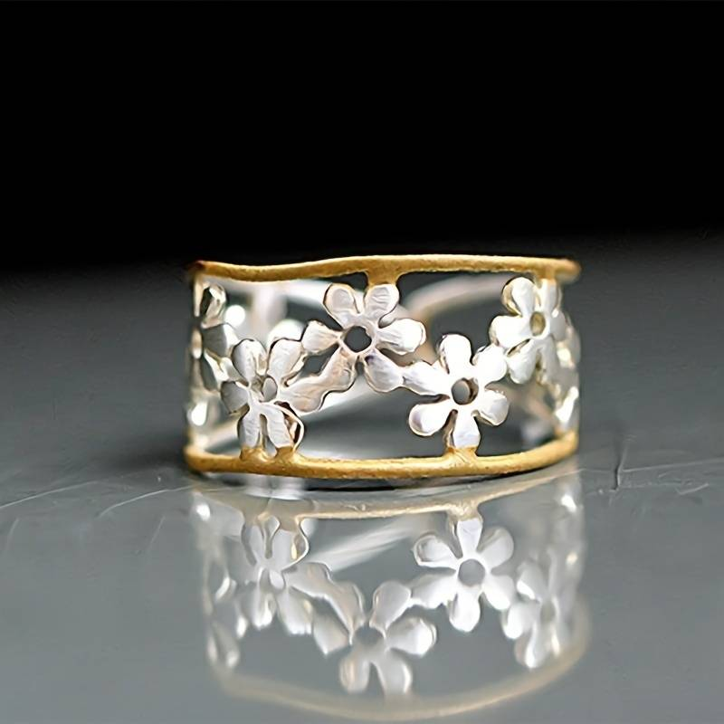 Bague Irégulière à Marguerite Vide