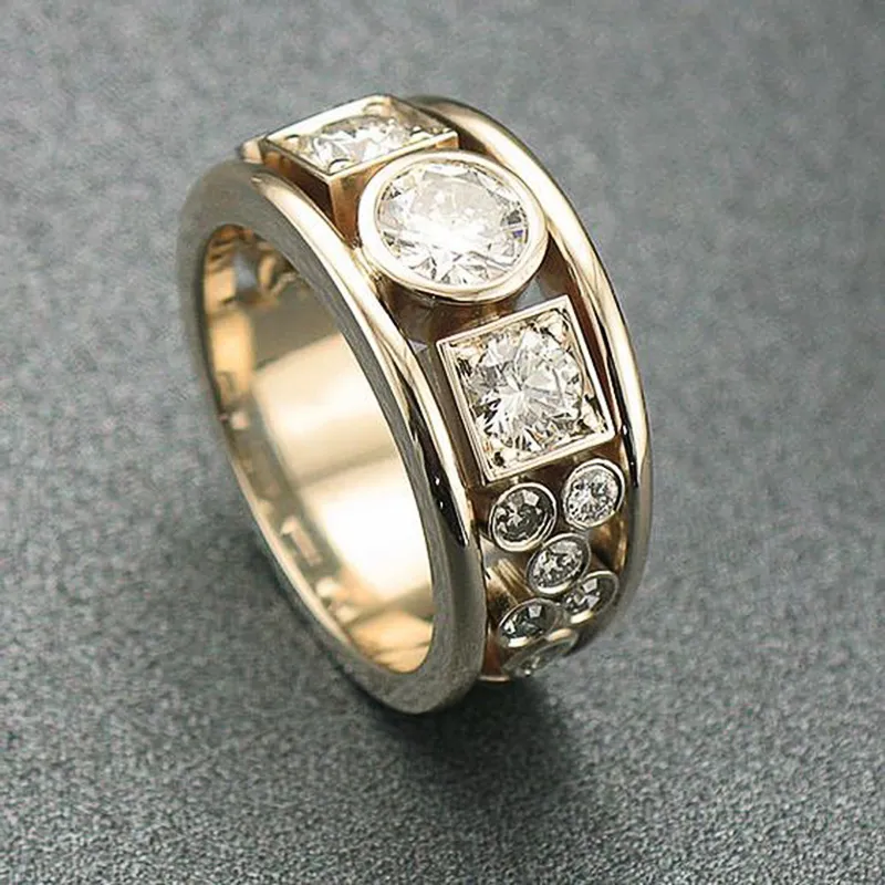 Bague Vintage en Or avec Zircon