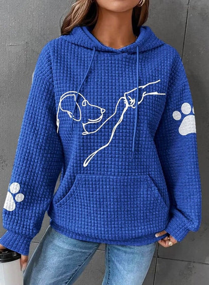 Rosie™ - Sweat à capuche stylé sur le thème du chien