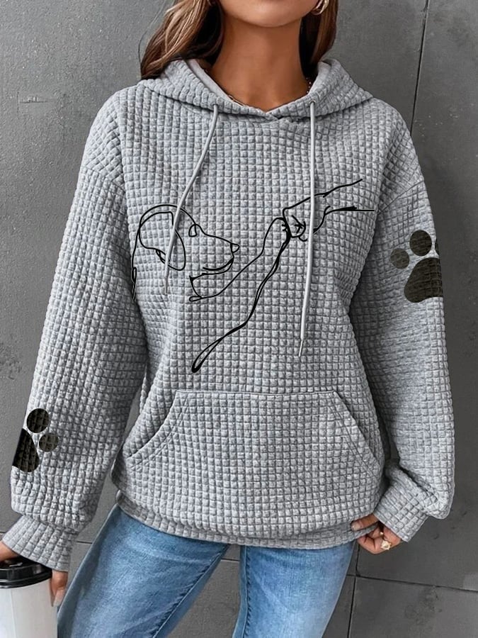 Rosie™ - Sweat à capuche stylé sur le thème du chien