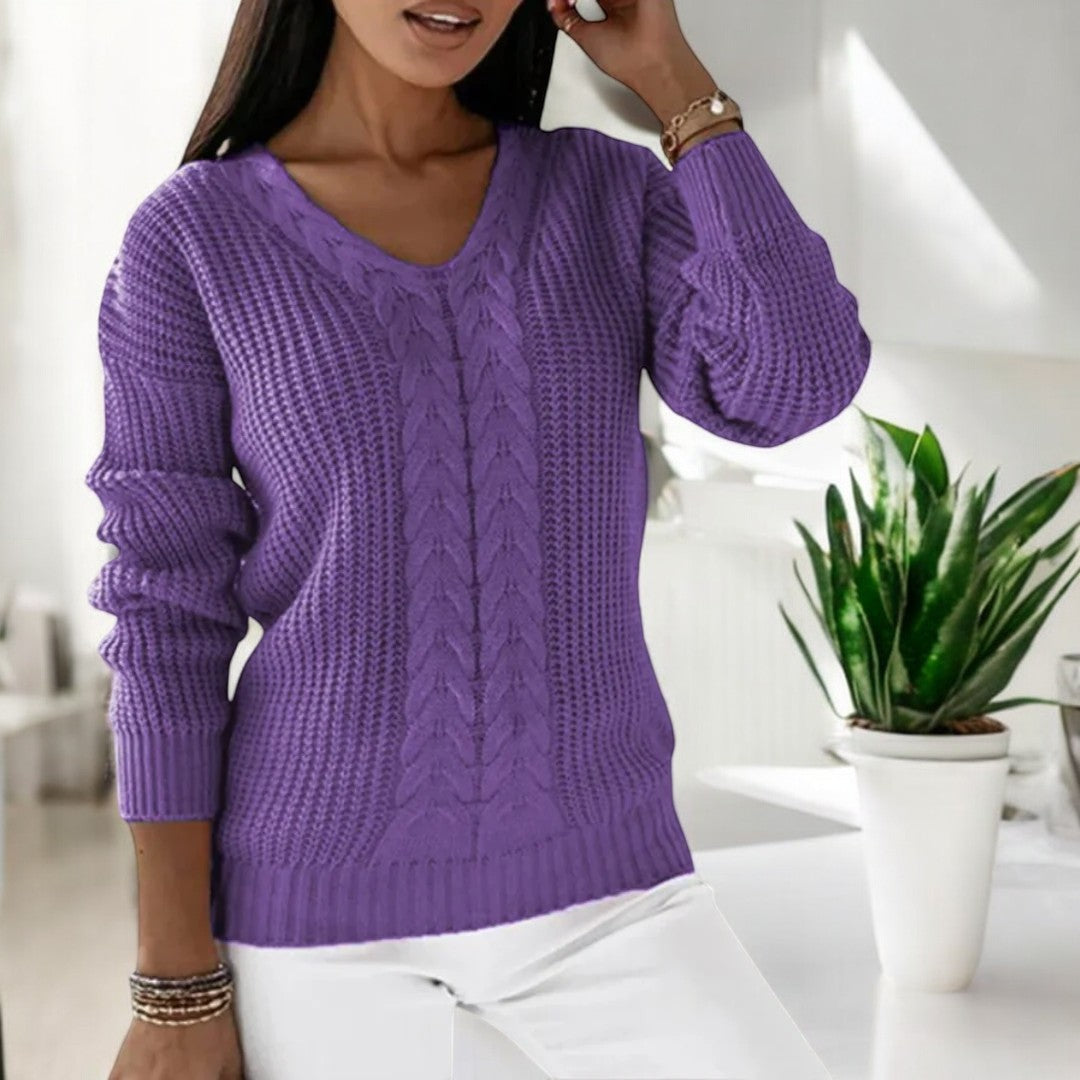 Julia™ - Pull classique en maille