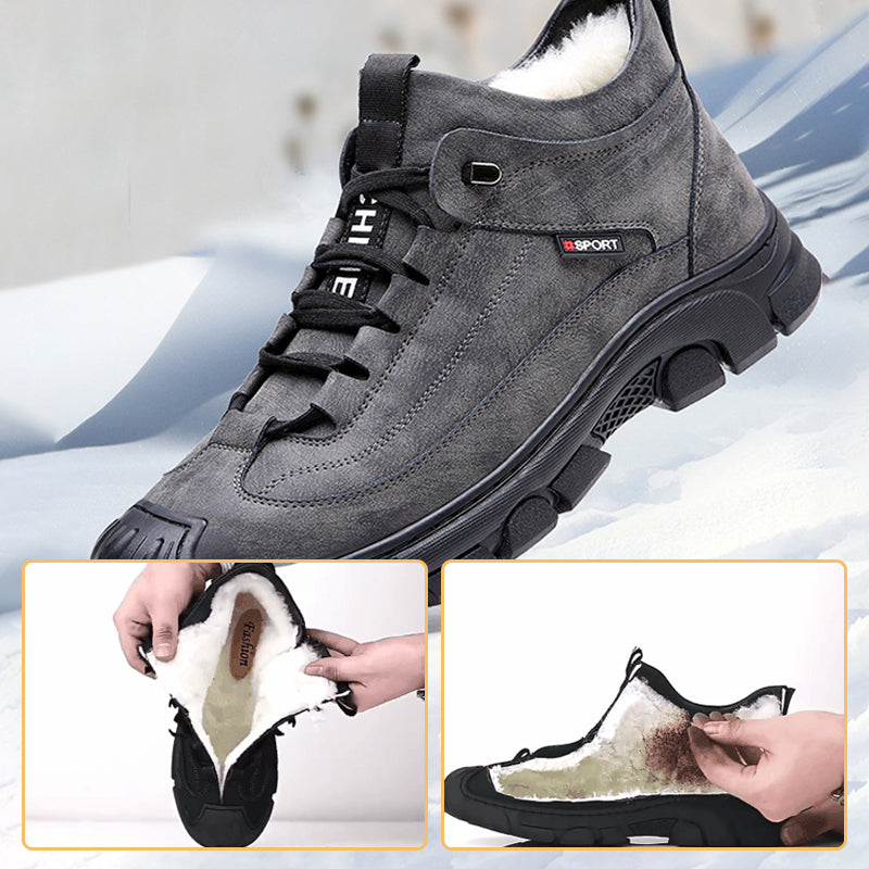 Joao™ - Chaussures d'hiver pour hommes avec doublure en fausse fourrure