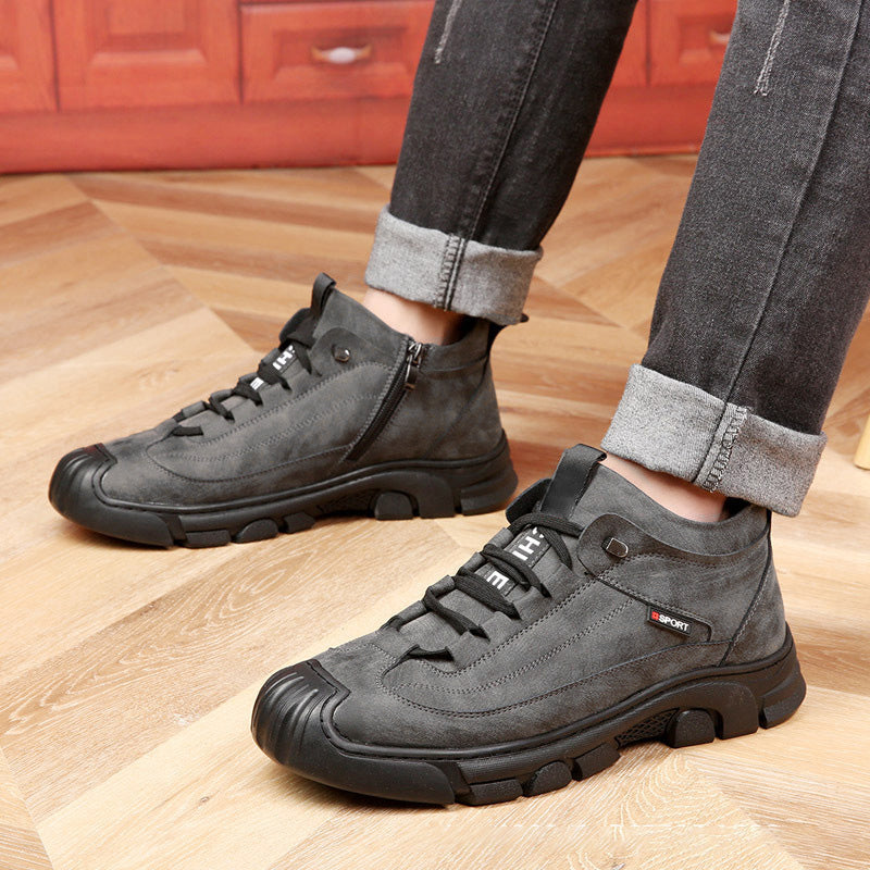 Joao™ - Chaussures d'hiver pour hommes avec doublure en fausse fourrure